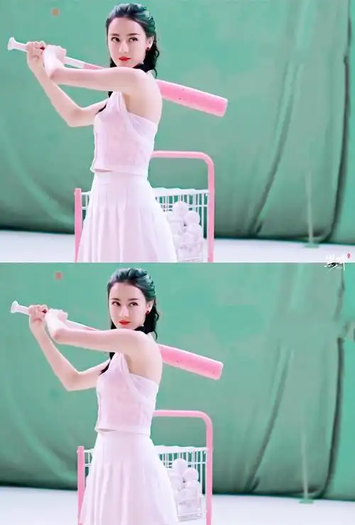 迪丽热巴代言安慕希##迪丽热巴