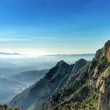 霸气风景头像陡峭山峰自然风景图片