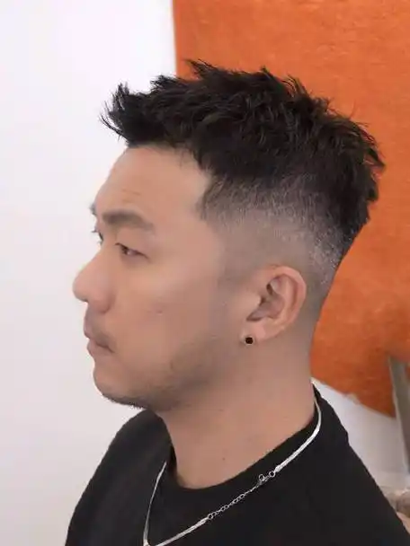 美式前刺拯救m型发际线|发际线|剪发|北京市_新浪新闻