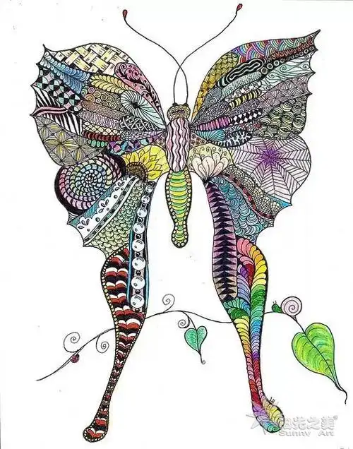 创意 线描 线条