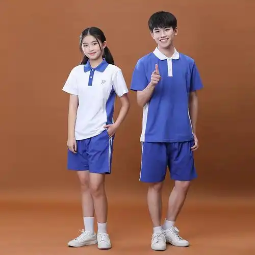 短裤速干透气薄短袖高级级薄长裤简出精彩深圳校服中学男女生夏季