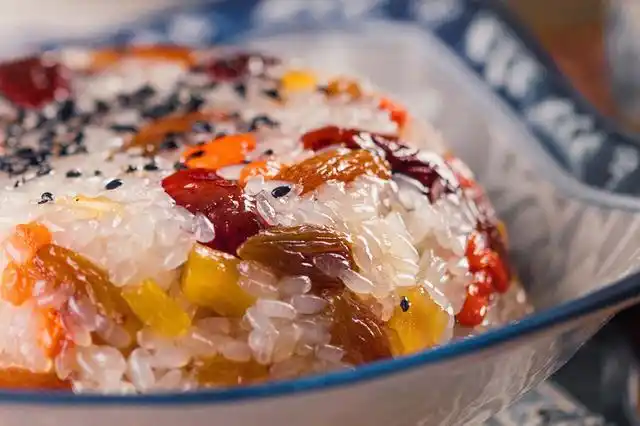 年夜饭之八宝饭香甜软糯寓意吉祥