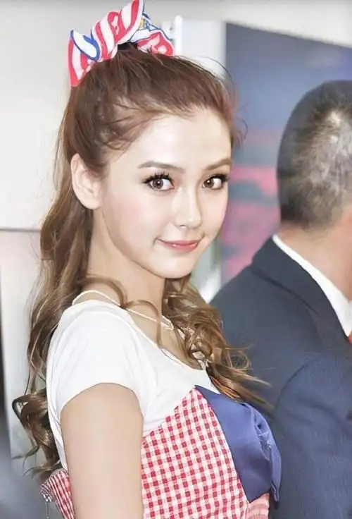 angelababy早期高清日系颜,对比现在,是不是真的崩了?