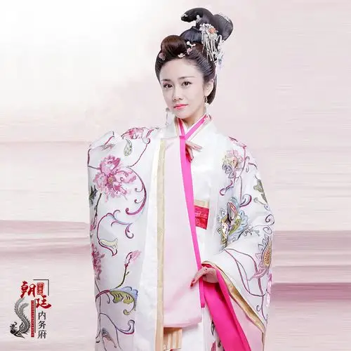 古装影视拖尾贵妃服汉皇后汉朝秦汉朝同款思美人民族服装