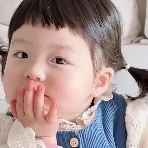 萌娃头像丸子妹太可爱了