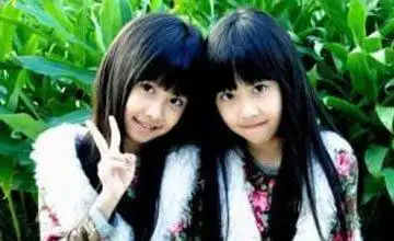 台双胞胎姐妹在大陆爆红被赞最美小萝莉