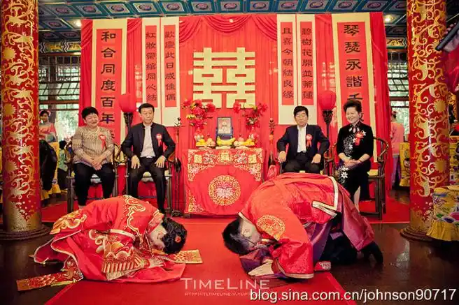 话说婚礼拜堂中三拜的真实寓意