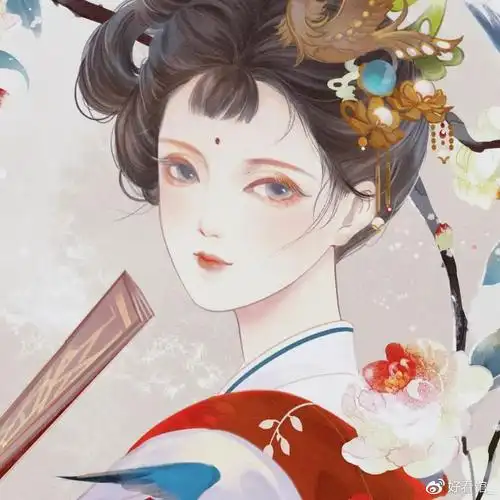 动漫女生古风头像唯美到心碎的古风动漫头像古风漫画头像女生