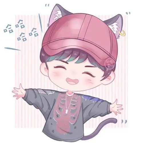 王一博酷盖q版手绘15610206536102072912