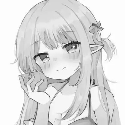 高质量黑白动漫女头图片_女生动漫头像_头像屋