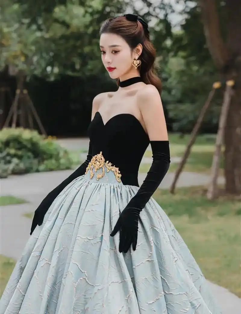 人间奥黛丽06无法抗拒的黑天鹅礼服 鞠婧祎同款礼服来啦98  - 抖