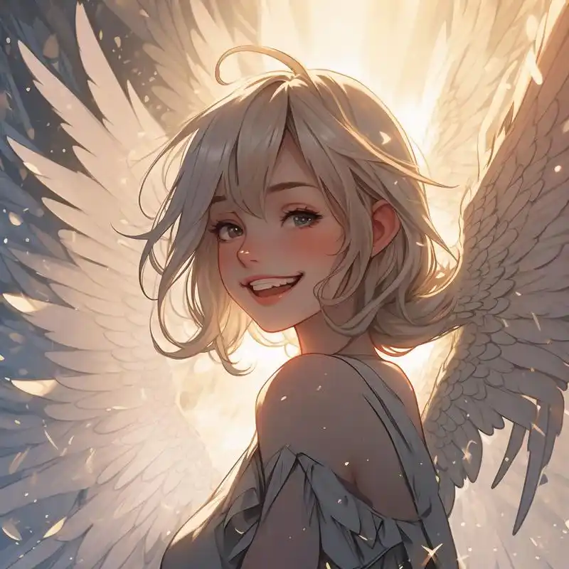 98女生天使翅膀头像78