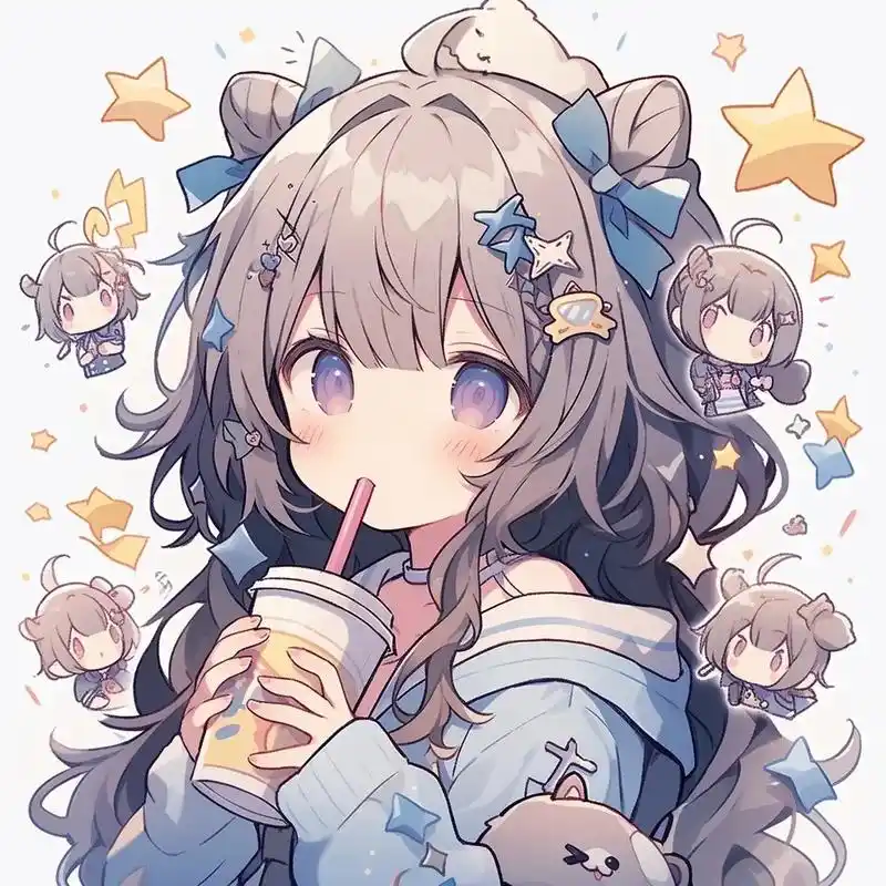 小女孩.#动漫女头 #二次元 #二次元头像 #优质头像 #女 - 抖音