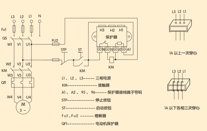 德力西接触器cjx2s-3210接线图