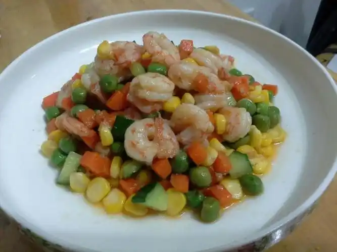 [五谷丰登]翡翠虾仁的做法,[五谷丰登]翡翠虾仁怎么做好吃,[五谷丰登]
