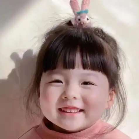 萌娃可爱头像喜欢你这个小朋友