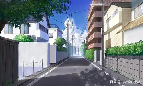 动漫壁纸:《动漫住宅街》篇,夏天的风阳光正好