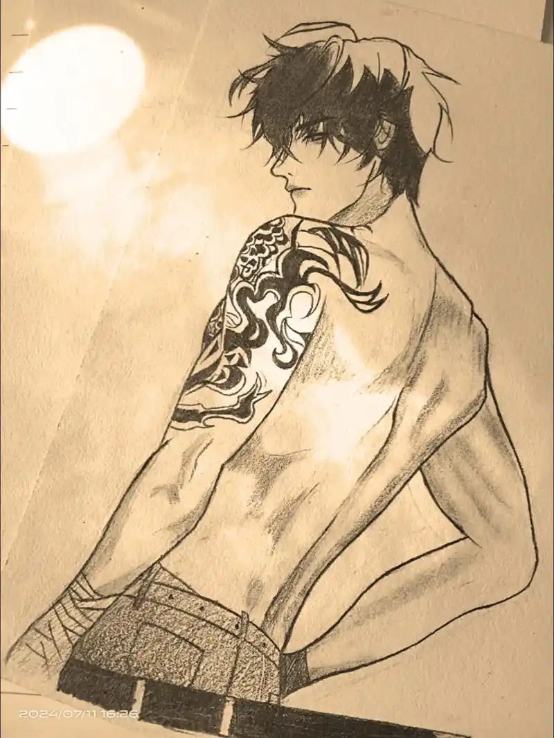 画裂开了#张起灵 #盗墓笔记 #绘画 - 抖音