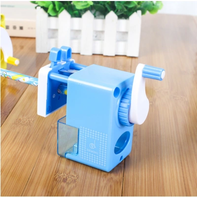 中小学生铅笔削笔刀手摇下单蓝牙