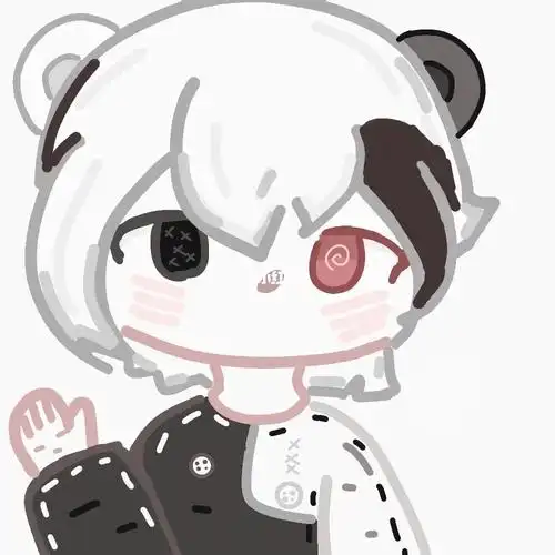 熊哥拟人,画不出见杯的感觉97#弹丸论破  #手绘  #黑白熊