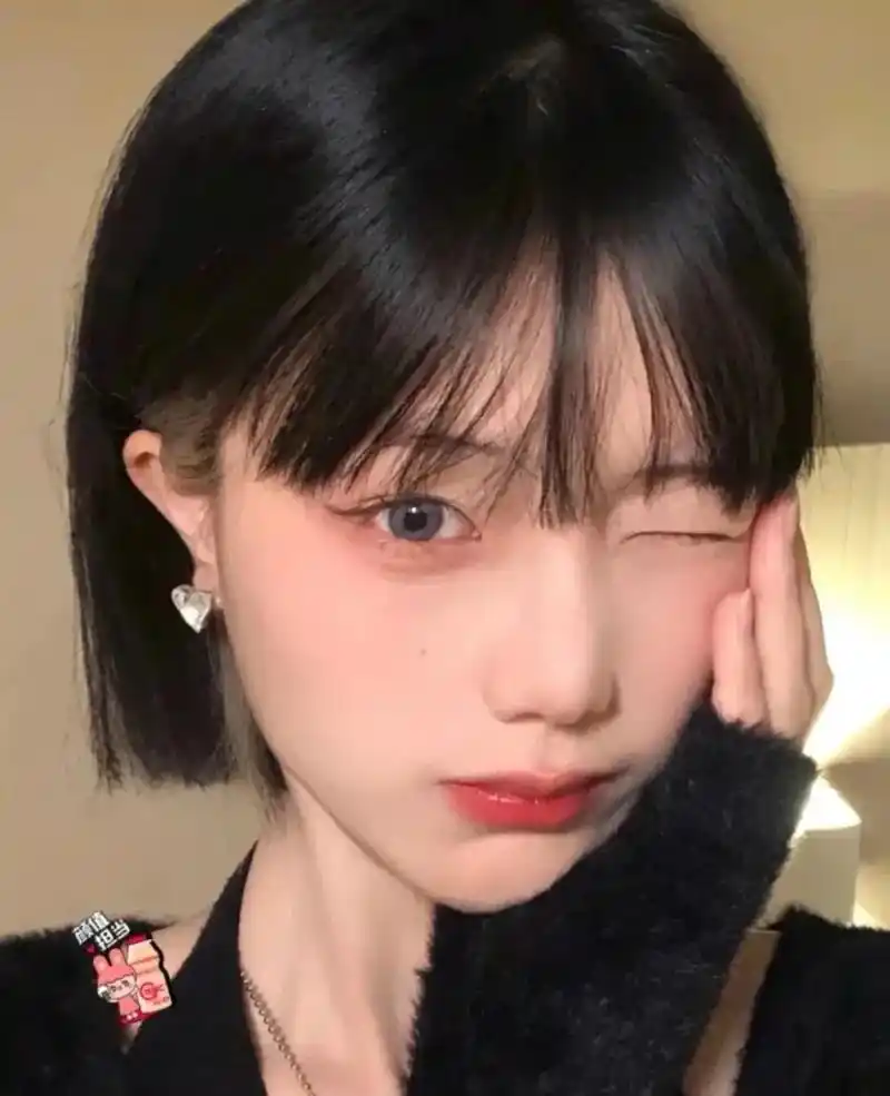 2021冬季超 a 短发推荐十漫画齐耳短发黑短发一木短发烫 - 兑音
