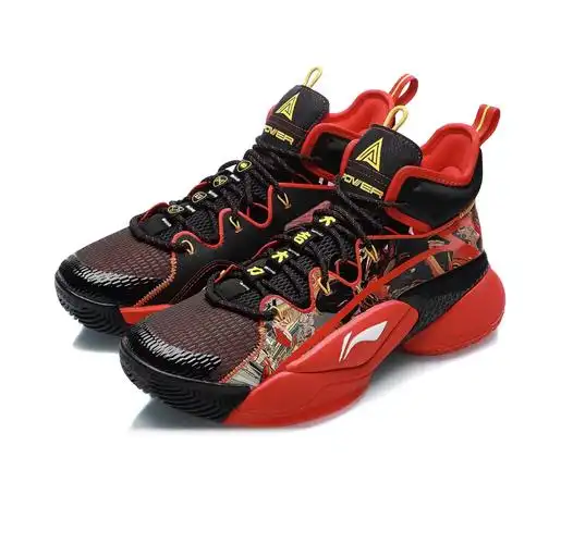 李宁空袭7v2男子高帮减震回弹支撑防滑实战篮球鞋