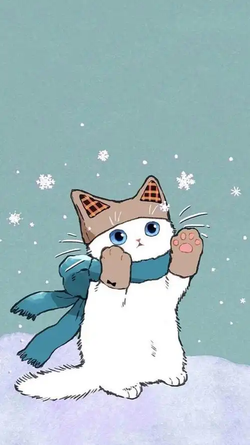 猫咪壁纸——可爱呆萌的猫星人壁纸,值得收藏!