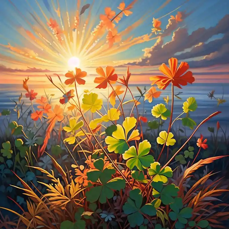 🌸一组带好运的花草风景微信头像送给大家,愿你们每一天都被好运