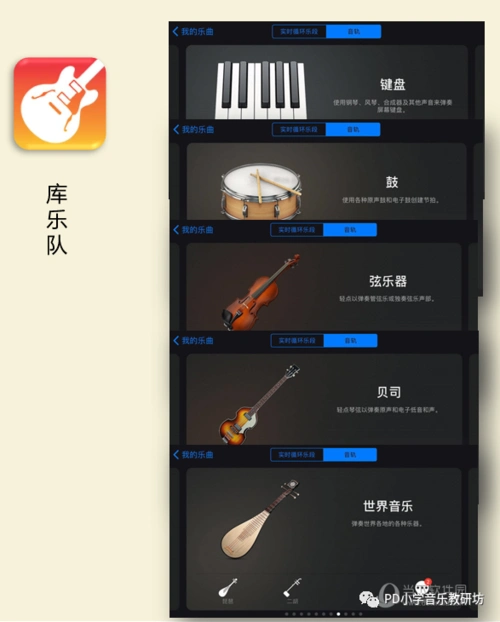 库乐队安卓版_【浦东小学音乐教研】玩转"酷"乐队-csdn博客