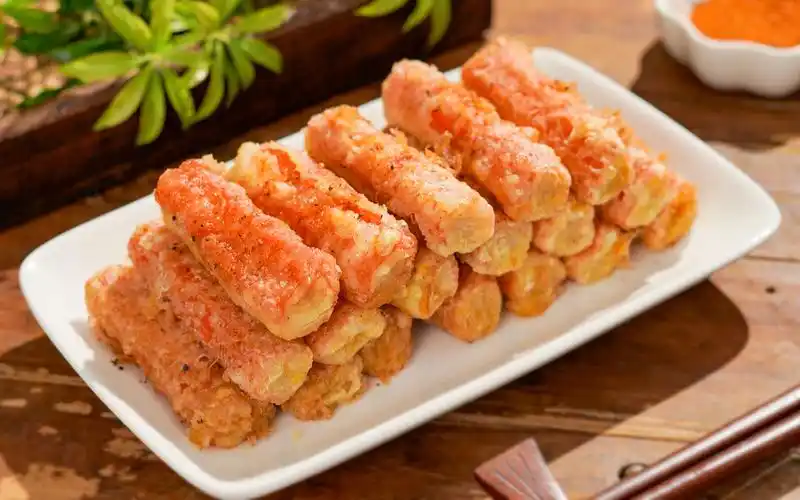 【酥炸蟹柳】香哭隔壁小孩!巨简单巨好吃,学会都能原地摆摊