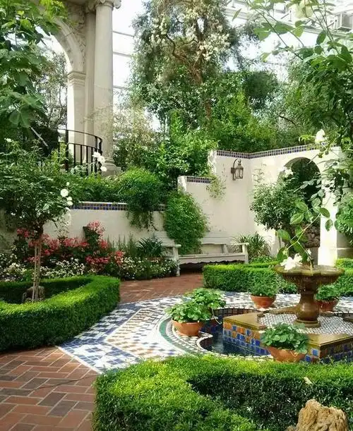 分享15个庭院花园实景图有院子的看看吧每一个都超治愈