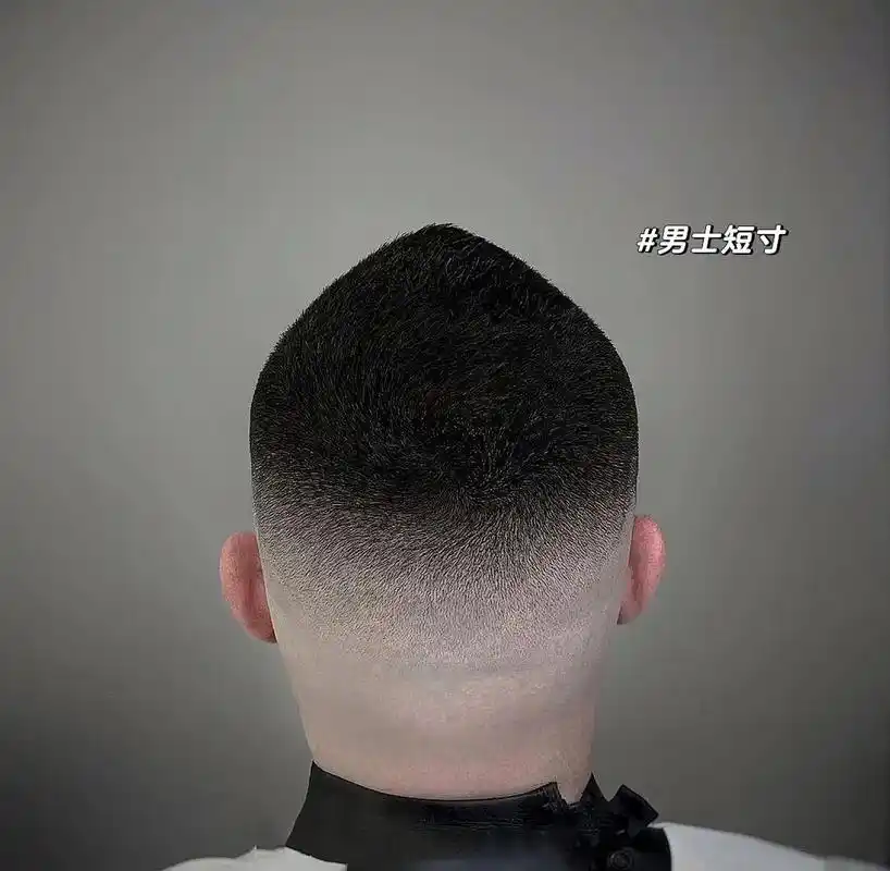 男士短寸发型推荐 太极致了 男士短寸 杨剪