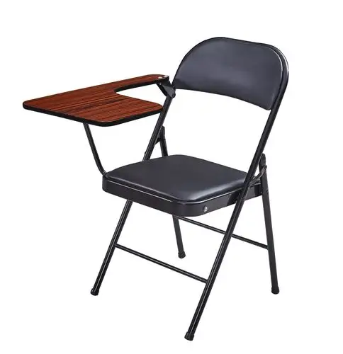 折叠椅靠背椅 培训椅子便携椅户外椅折叠凳 成人椅