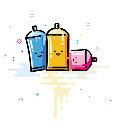 喜迎2021元旦佳节背景文化墙艺术颜料蓝色粉刷液体溶液元素