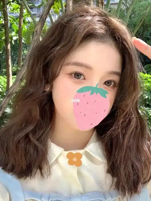 方圆长脸女孩必烫的一款卷发60氛围感满满