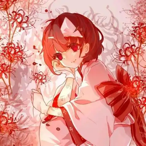 动漫闺蜜头像二次元彼岸花古风 动漫头像图片大全 -【爱个性】