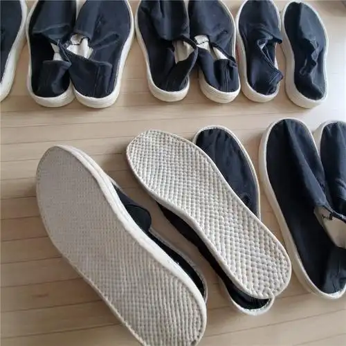 农村传统工艺纯手工纳千层底绣花鞋 老北京布鞋 纯棉土布男女单鞋