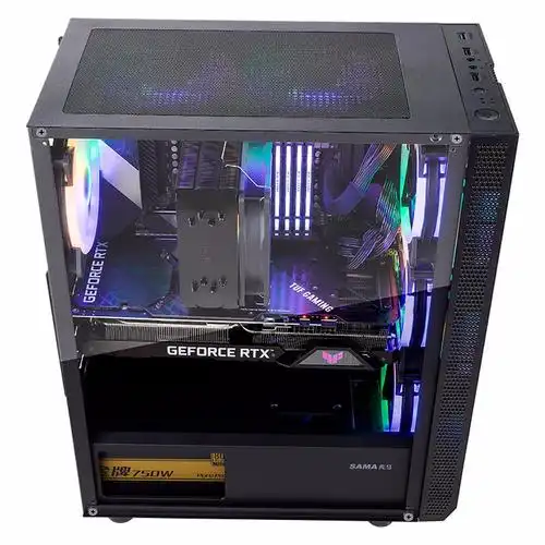 先马剑魔k3宝藏机箱水冷台式机电脑黑色nas机箱