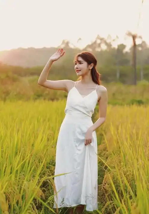 拍摄稻田人像有技巧送你一份拍摄攻略唯美文艺很有范