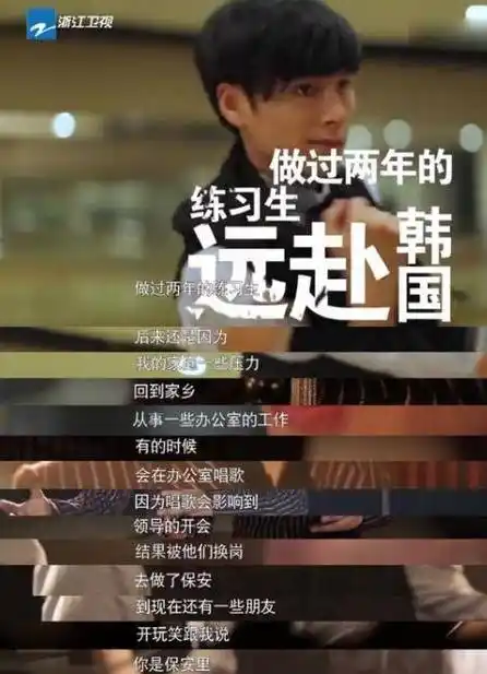 原创参加过快男曾是中韩组合成员签约张萌后资源很好他却仍不火