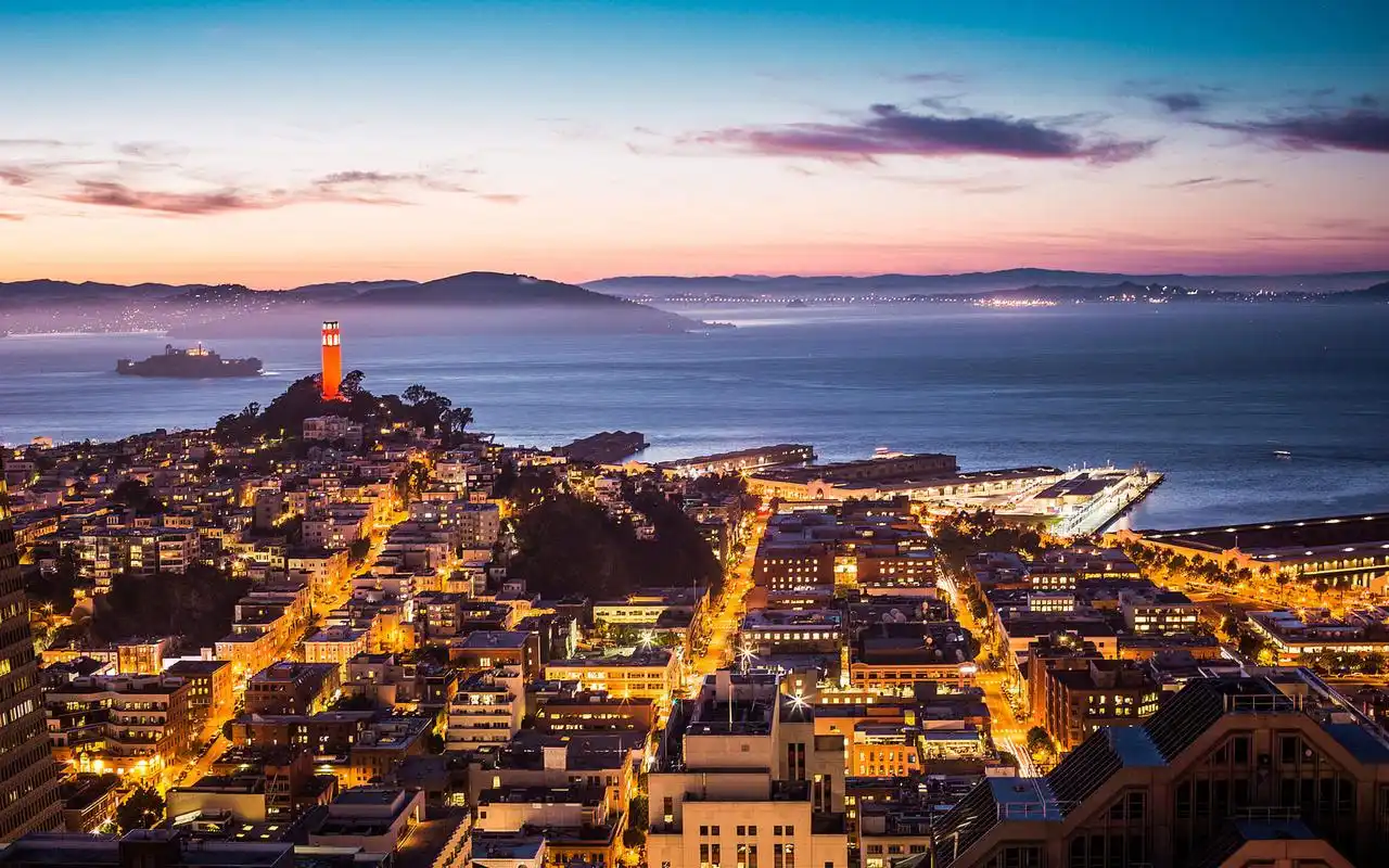 分享一组唯美好看的城市风景图片壁纸给大                    壁纸