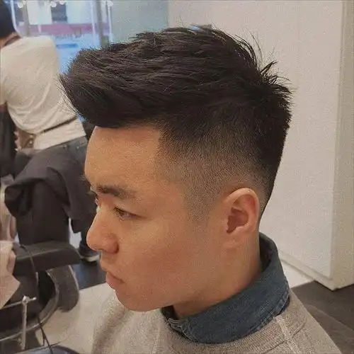 男生渐变发型这样剪最有型