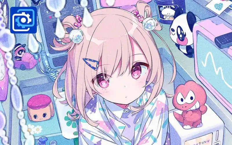 【wallpaper engine】视差可动平成少女手机壁纸