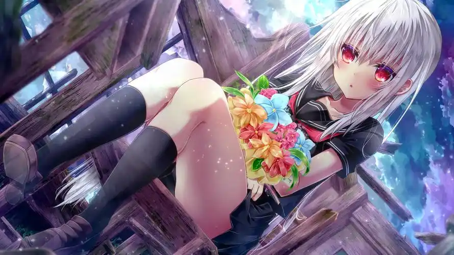 白嫩长腿甜美诱人精选二次元动漫长腿福利桌面壁纸性感长腿动漫二次元