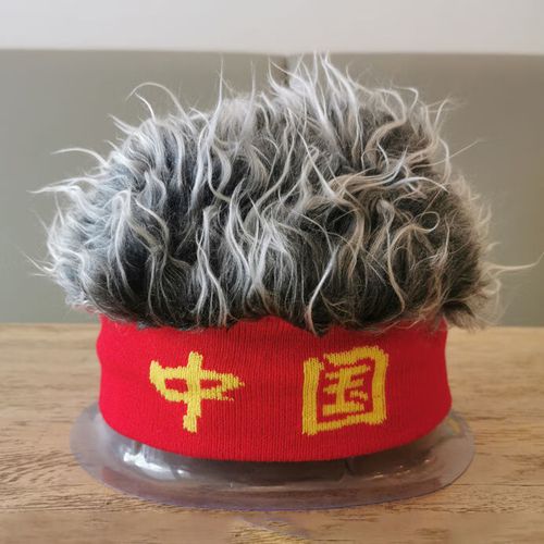 捷迈疯狂发型幼儿园男孩网红儿童假发帽子一体时尚爆炸头可爱搞怪头套