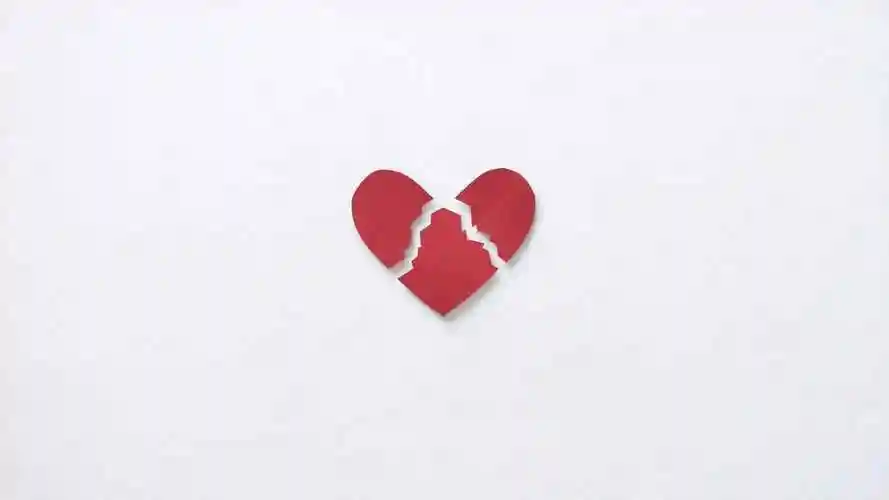 心碎定格动画视频素材