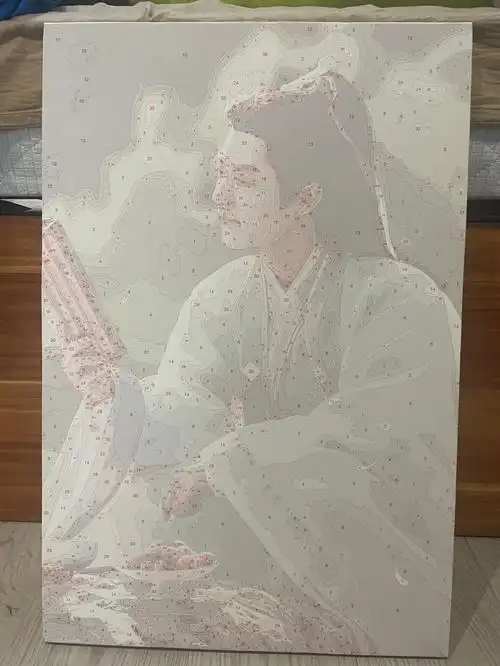 种遥钱树day1肖战数字油画