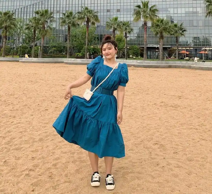 原创140斤胖女孩显瘦穿搭时尚博主这简单又基础搭配看起来太显瘦