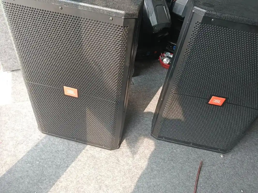 jbl款15寸套装一套.15寸舞台音箱一套,配套功放调音台, - 抖音