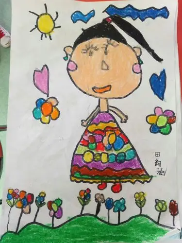 请打开美篇,让孩子讲一讲画画的故事吧!